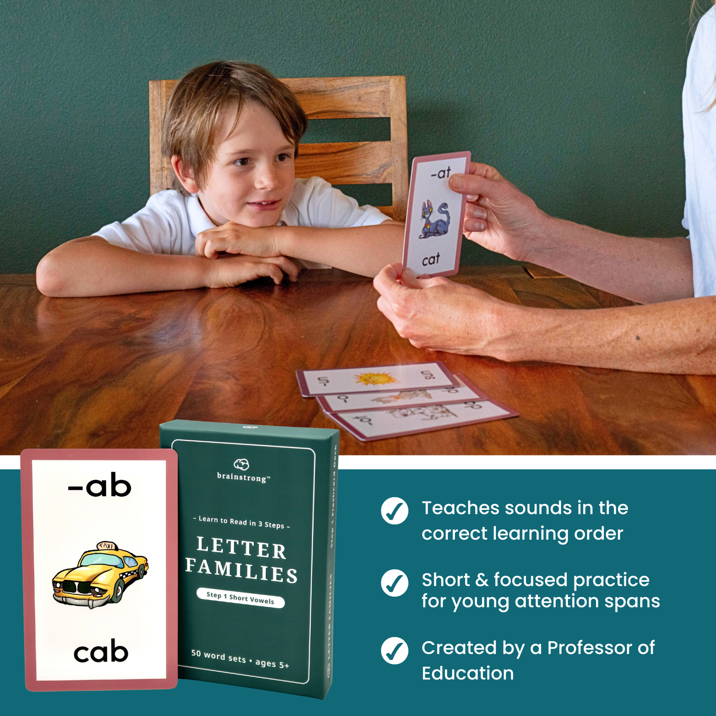 Letter Families - Step 1 Short Vowels (PreK and Kinder Phonics)