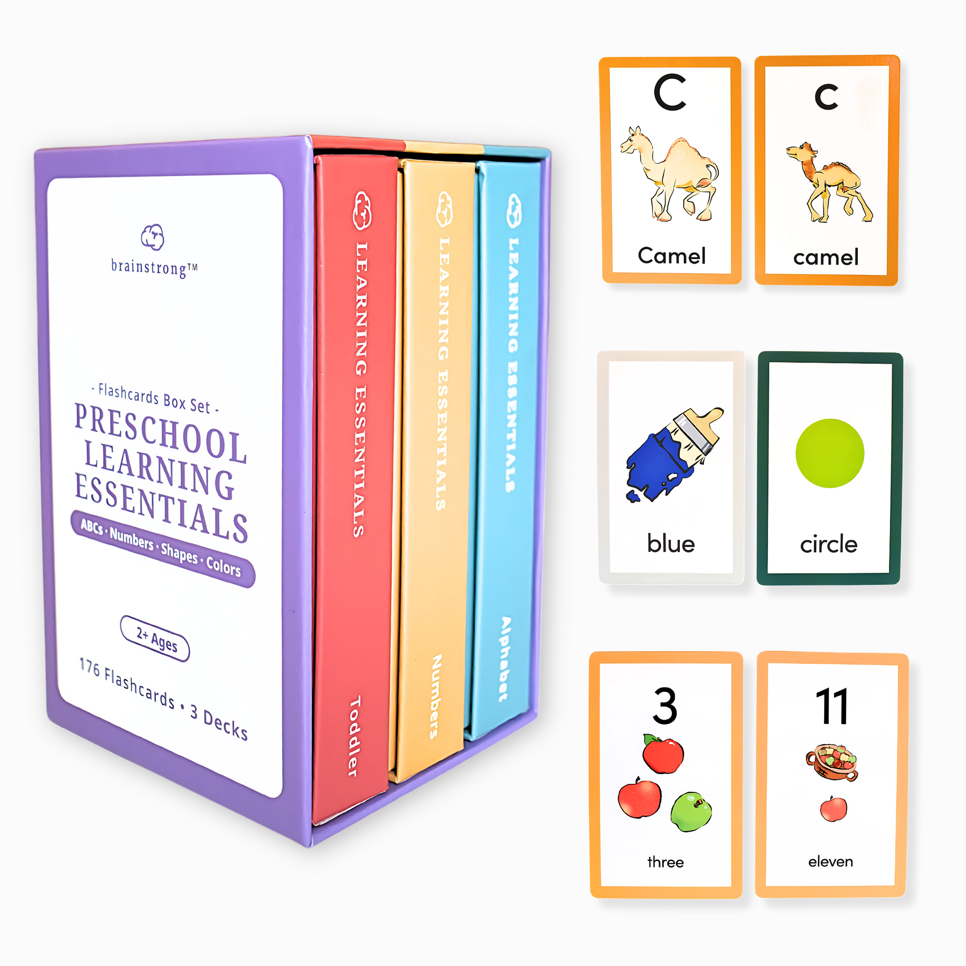 Preschool Learning Essentials – Brainstrong Reading Supplies and App