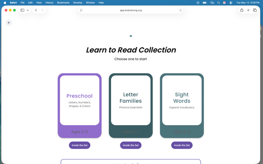 Brainstrong Phonics App Ages 4–8 | Learn to Read