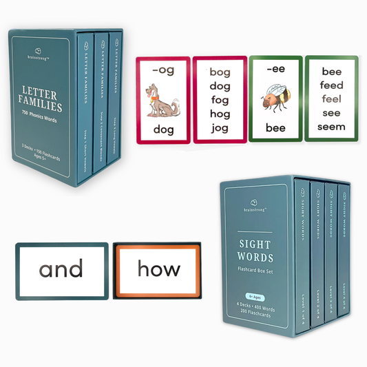 Letter Families (Phonics) & Sight Word Box Sets