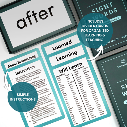 Sight Words - To Expand Vocabulary