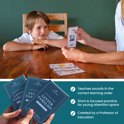 Letter Families (Phonics) & Sight Word Box Sets