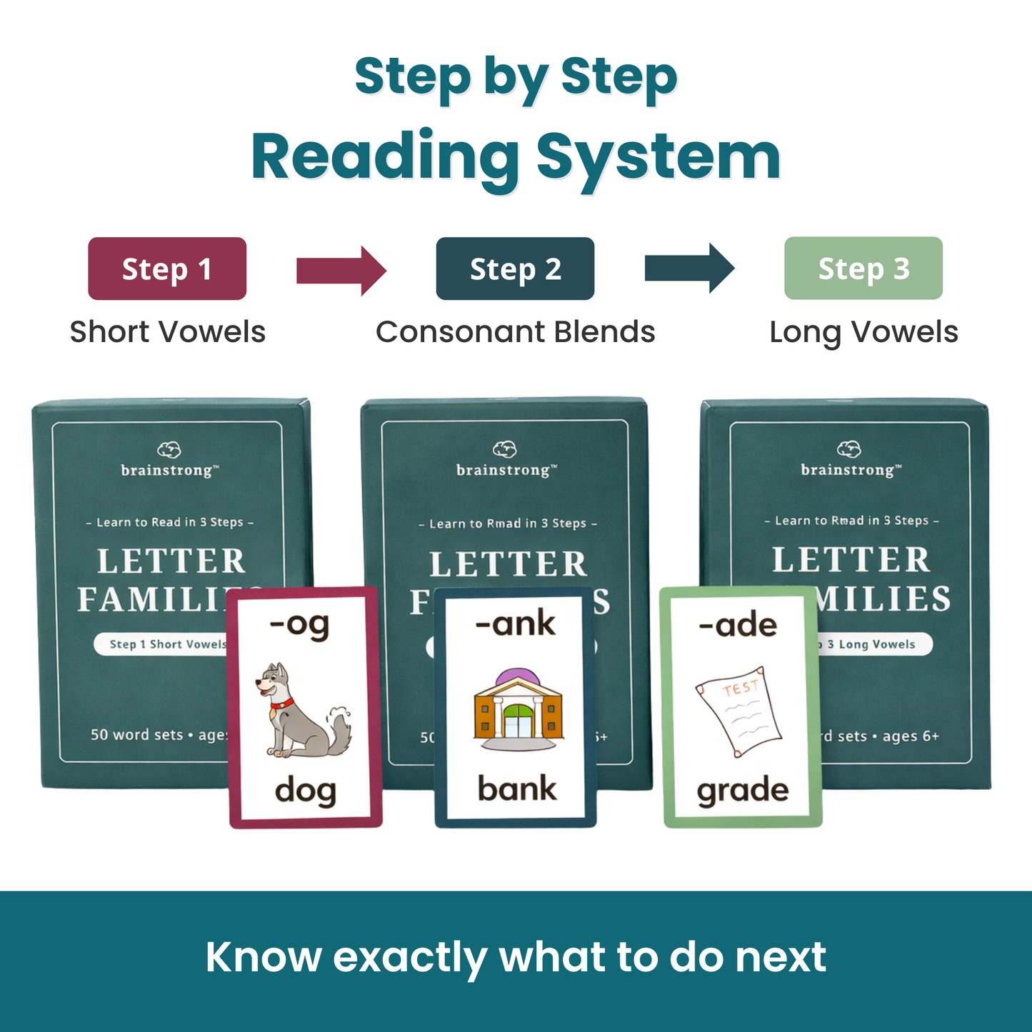 Letter Families (Phonics) & Sight Word Box Sets