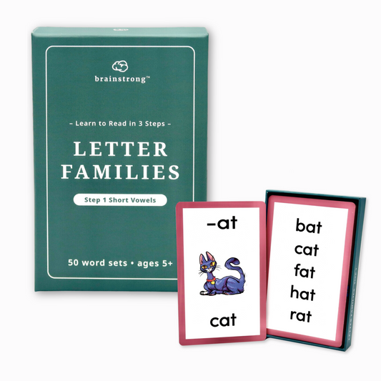 Step 1 Short Vowels - Letter Families